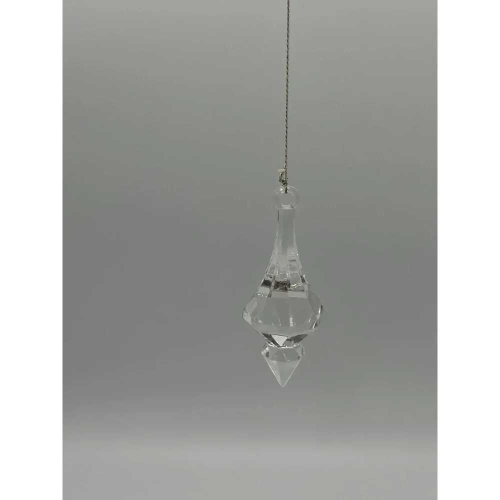 Prism Style Acrylic Tree Ornament 2.5